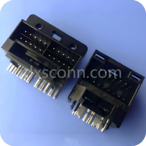 Multimedia high current automotive connector